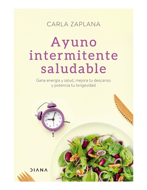 Libro Ayuno intermitente saludable de Zaplana Carla
