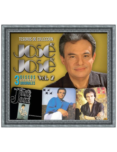 Tesoros de colección de José José 3 CDs