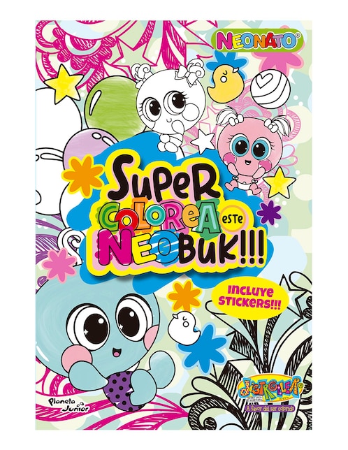 Libro Neonatos. Supercolorea Este Neobuk!!! de Distroler