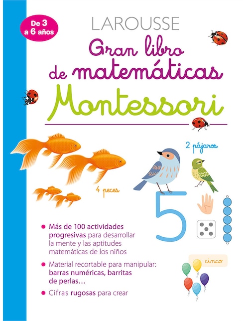Libro Gran de Matemáticas Montessori de María Montessori