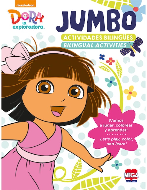 Libro Dora la exploradora: Jumbo actividades bilingües