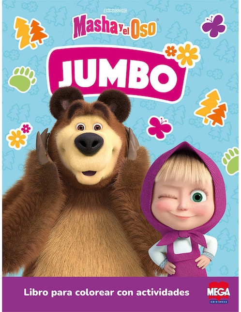 Masha y el oso Jumbo de Mega Ediciones
