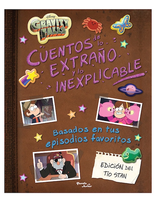 Libro Gravity falls. cuentos de lo extraño y l de Disney