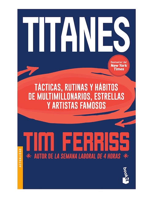 Imagen de producto Libro Titanes de Tim Ferriss
