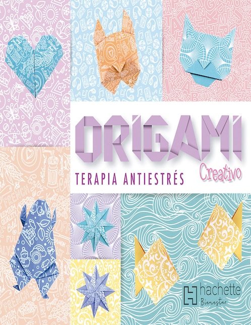 Libro Origami creativo/terapia antiestrés de Ediciones Larousse