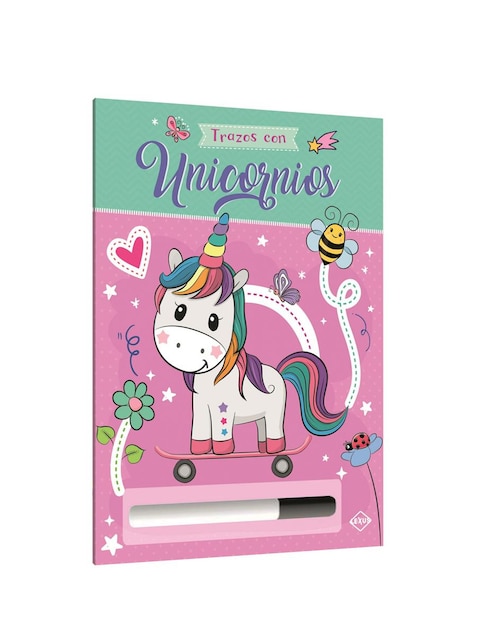 Imagen de producto Libro + Plumón: Trazos Con Unicornios