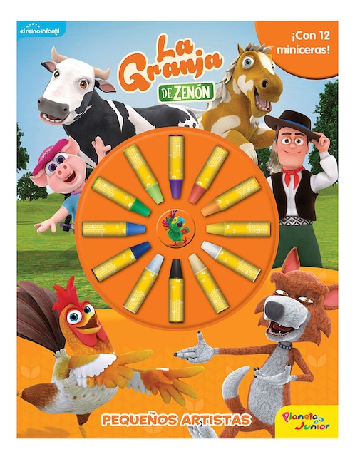 Libro La Granja De Zenón. Pequeños Artistas de El reino infantil