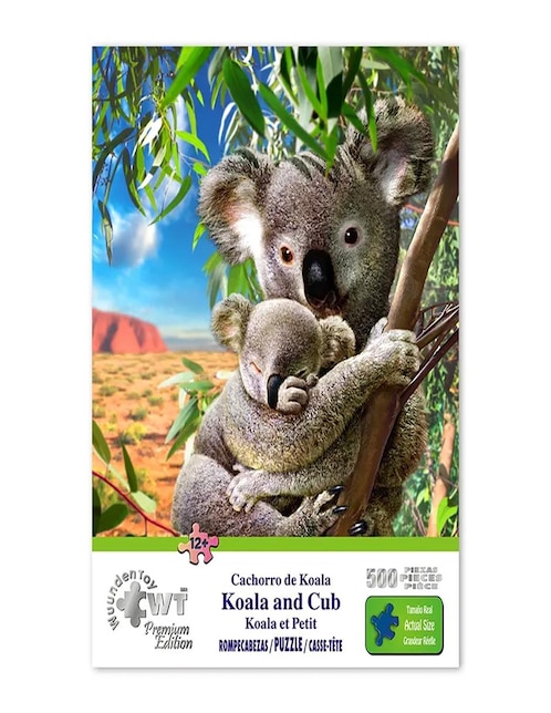 Rompecabezas Wuundentoy Cachorro De Koala 500 piezas