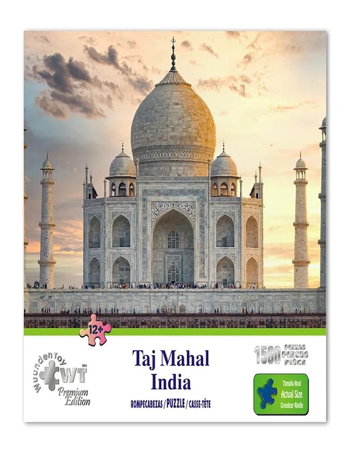 Rompecabezas Wuundentoy Taj Mahal India 1500 piezas