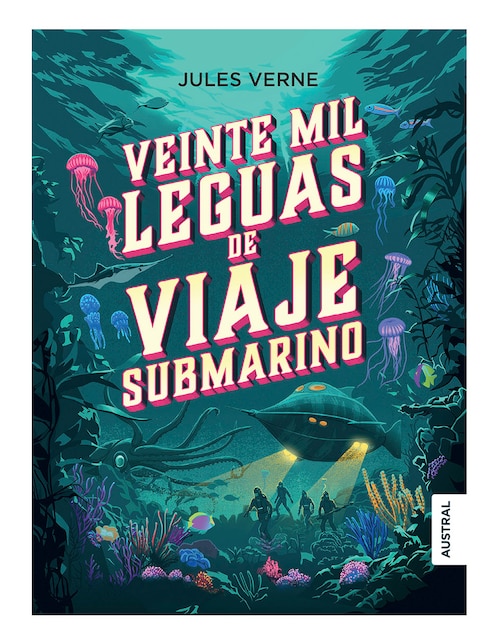 Libro Veinte mil leguas de viaje submarino de Jules Verne