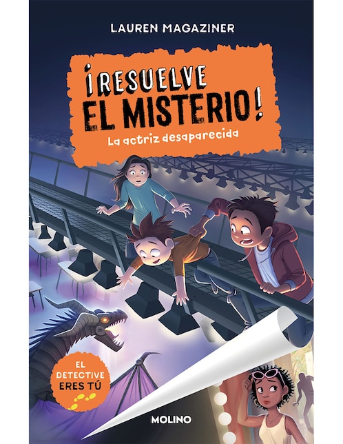 Imagen de producto Libro ¡Resuelve el misterio! 2: La actriz desaparecida de Lauren Magaziner