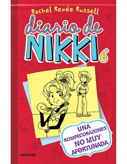 Libro Diario de nikki 6: una rompecorazones no muy afortunada de Rachel Renée Russell de Rachel Renée Russell