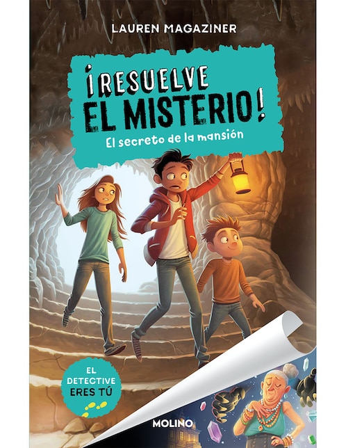 Imagen de producto Libro Resuelve el misterio 1. el secreto de la mansión de Lauren Magaziner