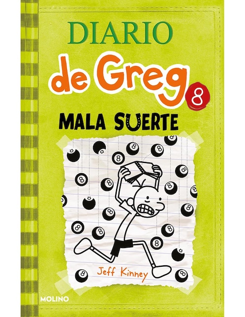 Libro Diario de greg 8: mala suerte de Jeff Kinney