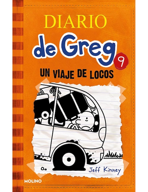 Libro Diario de greg 9: un viaje de locos de Jeff Kinney