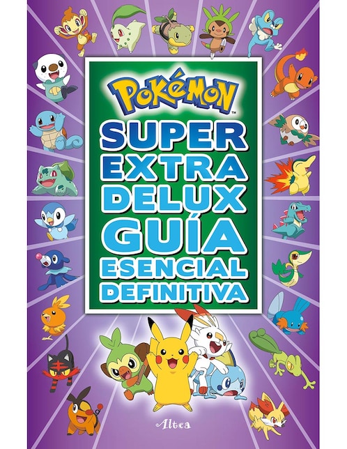 Libro Pokémon súper extra delux guía esencial definitiva de Pokémon
