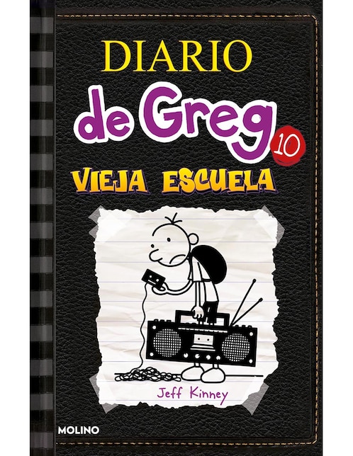 Libro Diario de greg: vieja escuela de Jeff Kinney