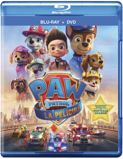 Paw Patrol: la película DVD + Blu-ray