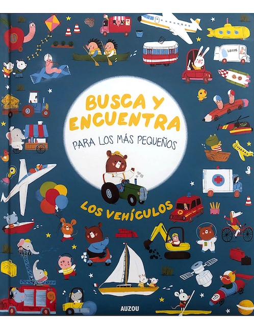 Libro Busca y encuentra vehiculos de Auzou