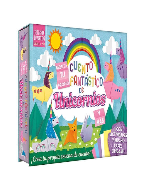 Libro Monta tu cuento fantástico de unicornios de Lexus