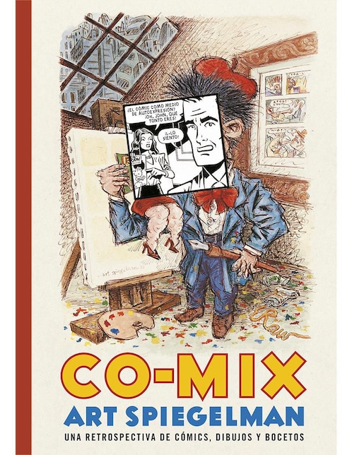 Libro Comix una Retrospectiva de Cómics, Dibujos y Bocetos de Spiegelman, Art 1