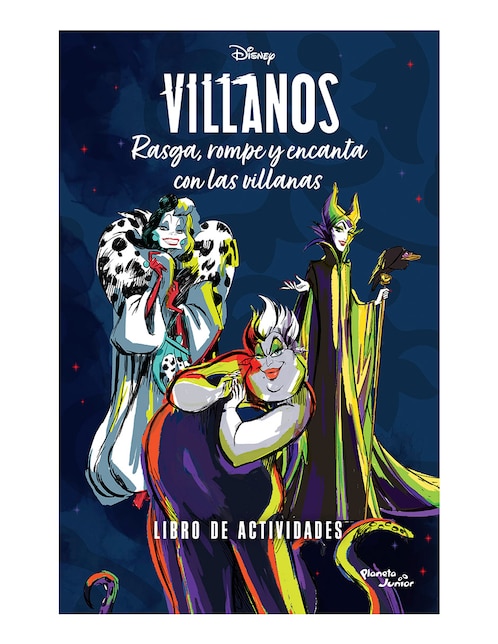 Imagen de producto Libro Villanos. rasga, rompe y encanta con las villanas de Disney