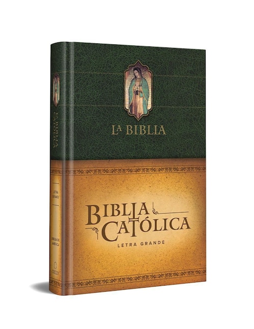Libro La Biblia Católica con Virgen de Guadalupe de Biblia de América 1