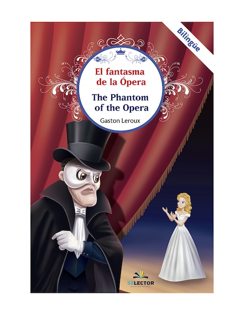 Libro El fantasma de la ópera bilingue de Leroux Gaston 1