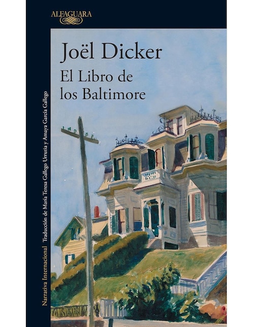El libro de los Baltimore de Joel Dicker 1