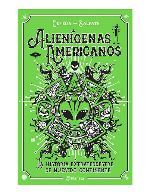 Imagen de producto Libro Alienigenas americanos de Francisco ortega