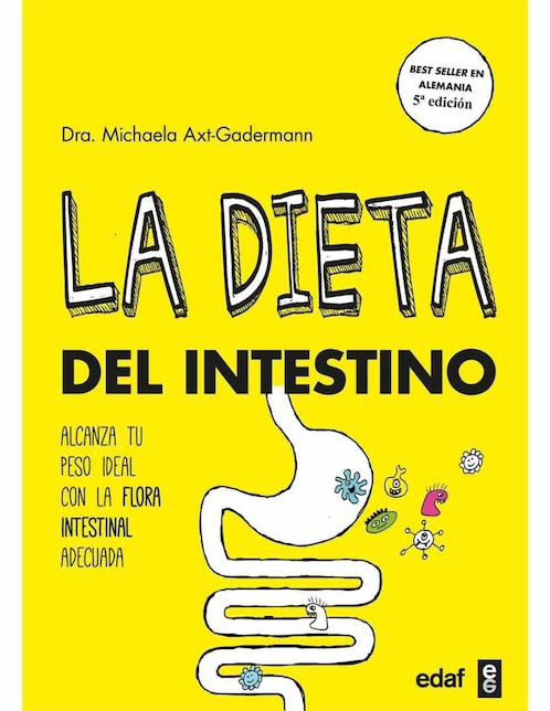 Libro La dieta del intestino de Michaela Axt-Gadermann