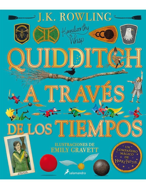 Libro Quidditch A Través De Los Tiempos de J.K. Rowling