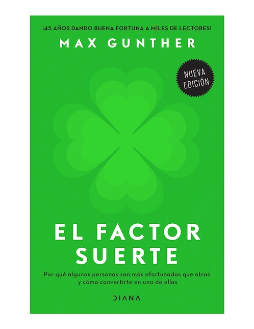 Imagen de producto Libro El factor suerte de Max Gunther