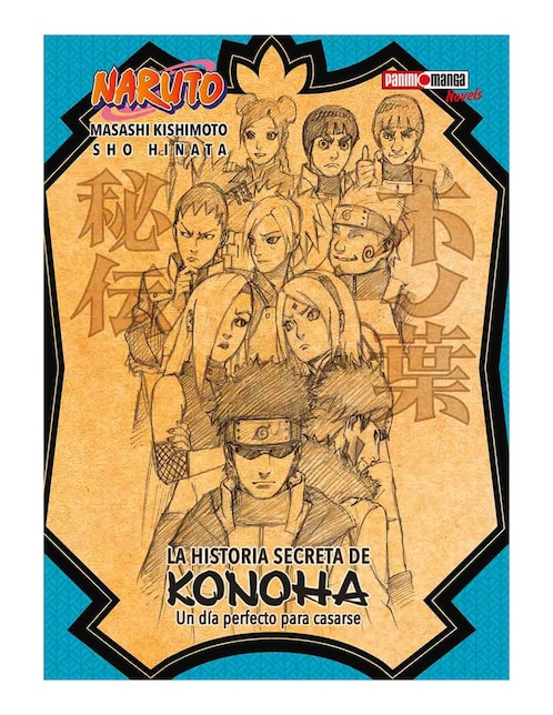 Comic Naruto la historia secreta de Konoha