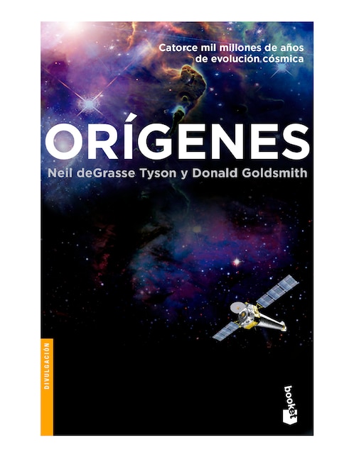 BOOKET Libro Orígenes de Neil Degrasse Tyson