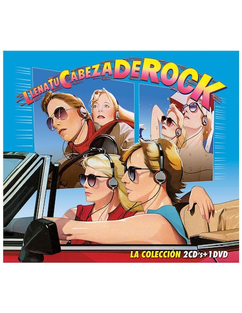 Llena Tu Cabeza De Rock - Varios CD + 2 DVDs