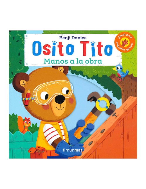 Libro Osito Tito: Manos a la obra de Benji Davies 1
