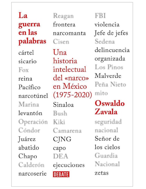 Libro La guerra en las palabras de Oswaldo Zavala 1