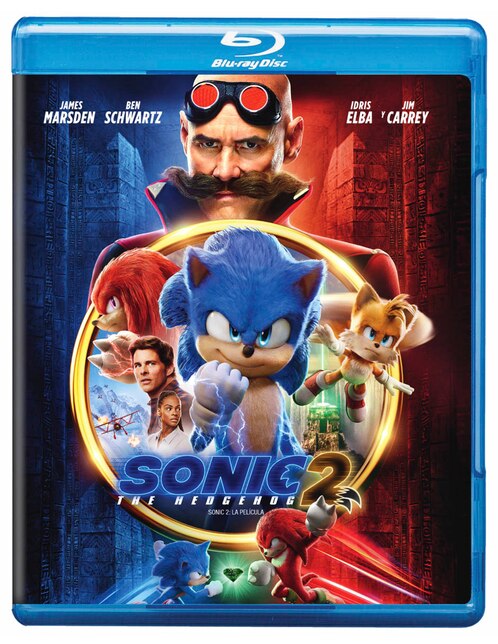 Sonic 2 la película Blu-ray