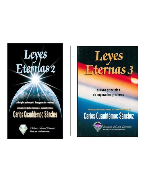 Libro Box Set Leyes Eternas de Carlos Cuauhtémoc Sánchez