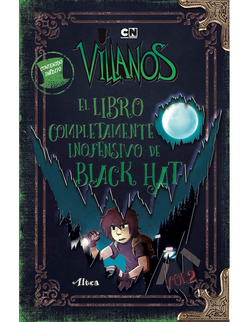 Imagen de producto Villanos. libro completamente inofensivo de black hat volumen 2 de Cartoon Network, Alan Ituriel