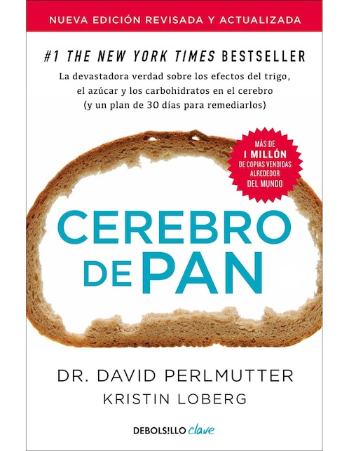 Imagen de producto Libro Cerebro de pan de David perlmutter