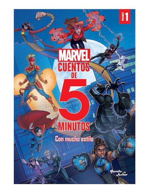 Libro Marvel 2: cuentos de 5 minutos con mucho estilo de Disney