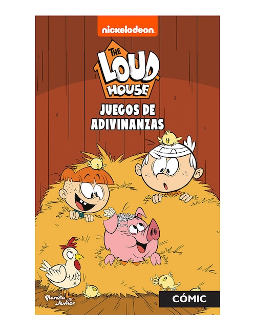 Libro The loud house: juegos de adivinanzas de Nickelodeon