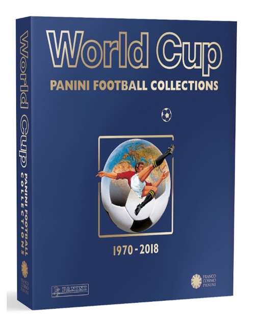 Álbum Panini Coleccionable World Cup Football Collections de pasta dura