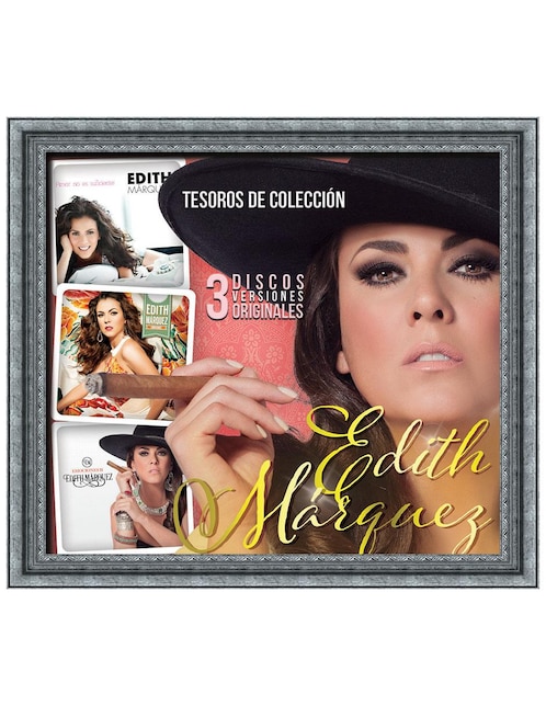 Tesoros de colección de Edith Marquez 3 CDs