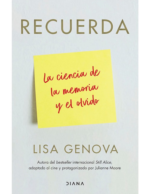 Libro Recuerda de Lisa Genova