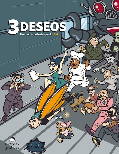 Libro 3 deseos de Bernardo Fernández (Bef)
