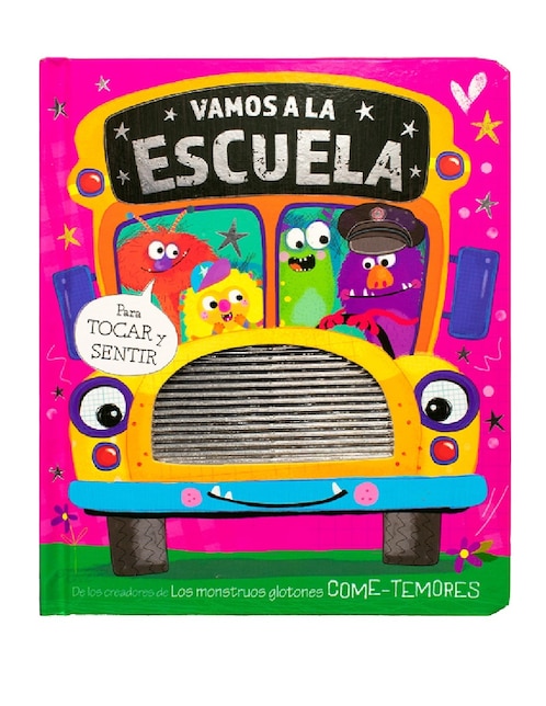 Libro Cuento con textura para tocar y sentir: vamos a la escuela de Varios