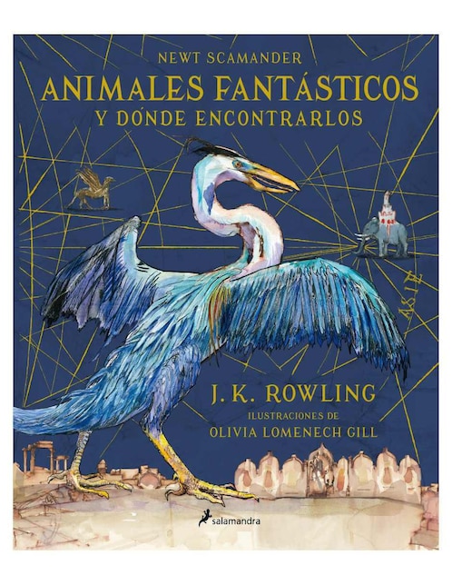 Libro Animales fantásticos y dónde encontrarlos de J.K. Rowling